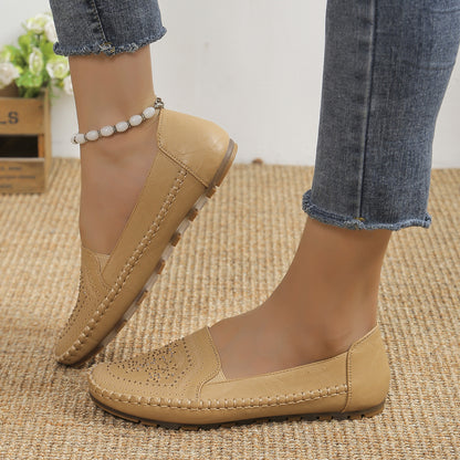 Stitching Gommino Women's Shoes