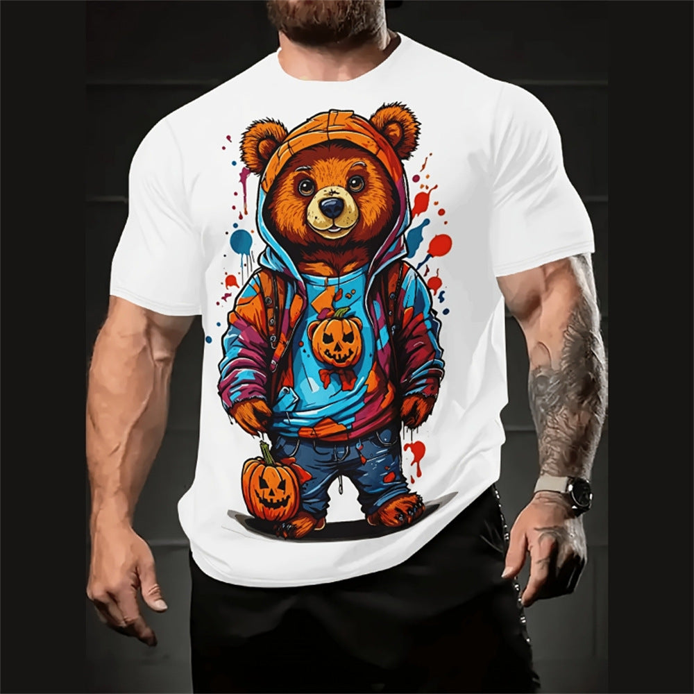 Men's Loose Cartoon 3d T-Shirt