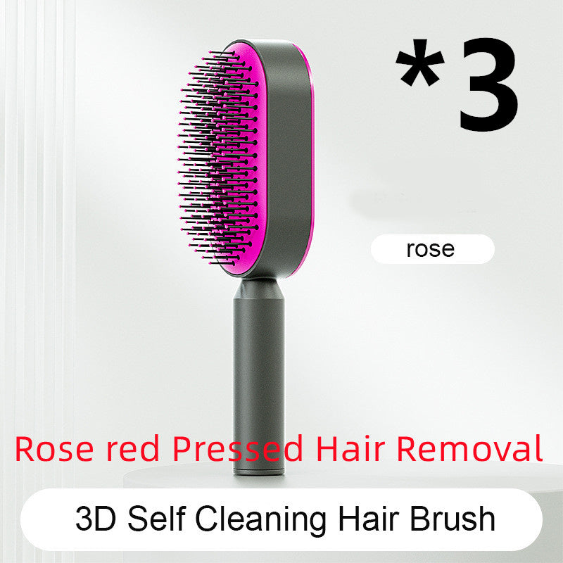 Self Cleaning Hair Brush Hair Loss Airbag Massage