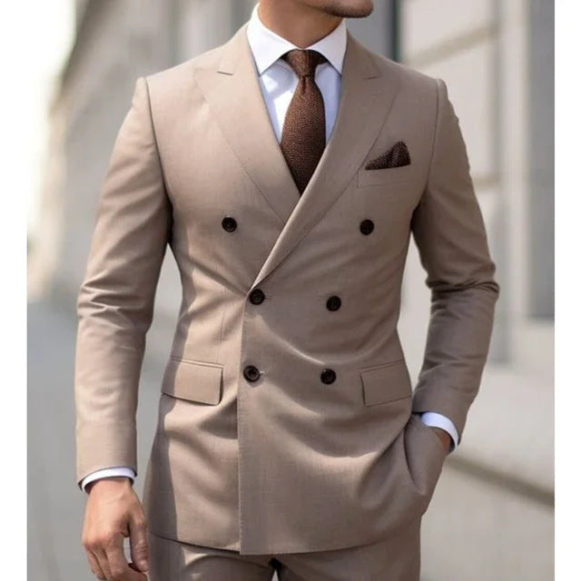 Men's Two-piece Suit Business Best Leisure