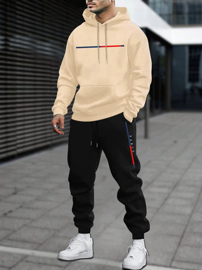 Men's Leisure Sports Sweater Sweatpants
