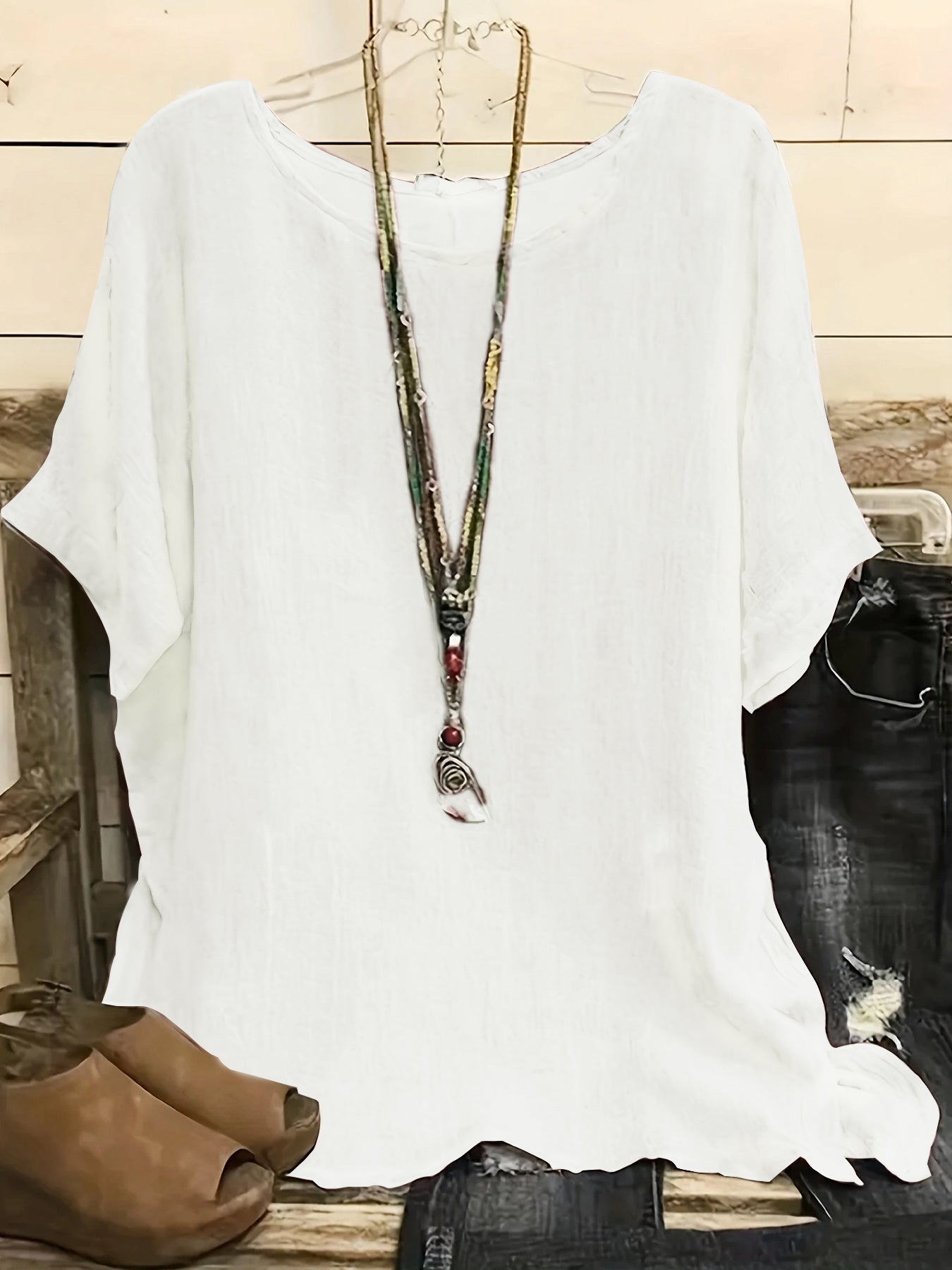 Women Fashion Blouses Loose Tops