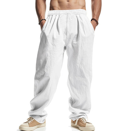 Linen Hip Hop Wide Legs Trousers