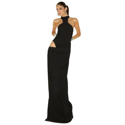 High Waist Slim-fit Hip Skirt Dress