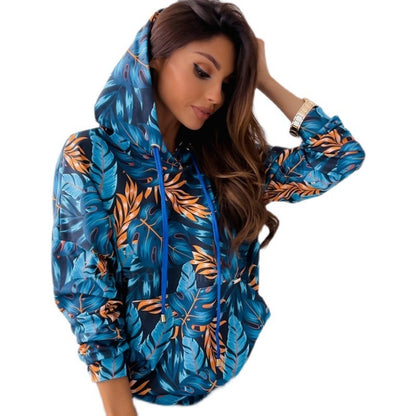 Hooded Rope Pocket Sweatshirt Coat