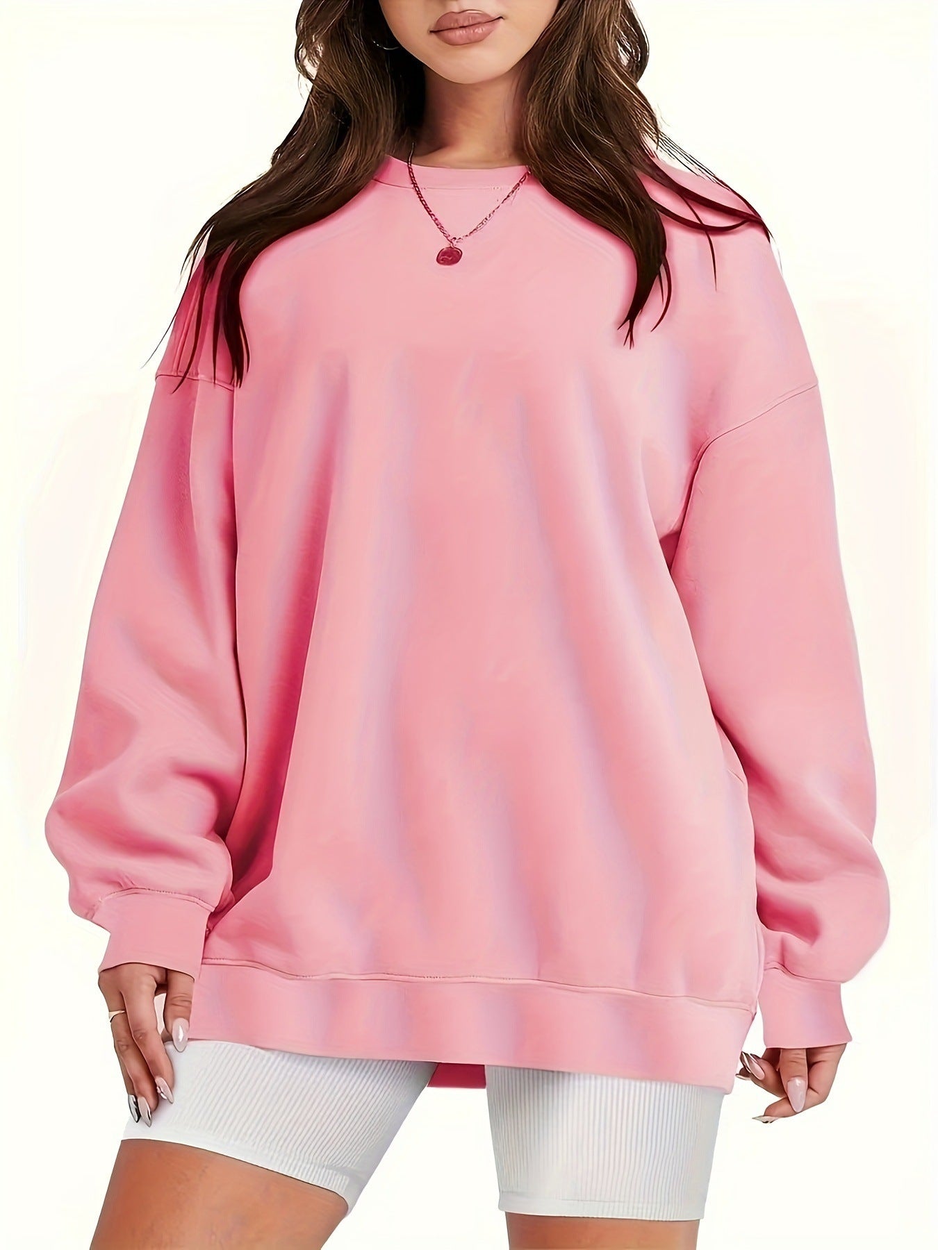 Beautiful Women's Fashion Loose Sweatshirt Sweater