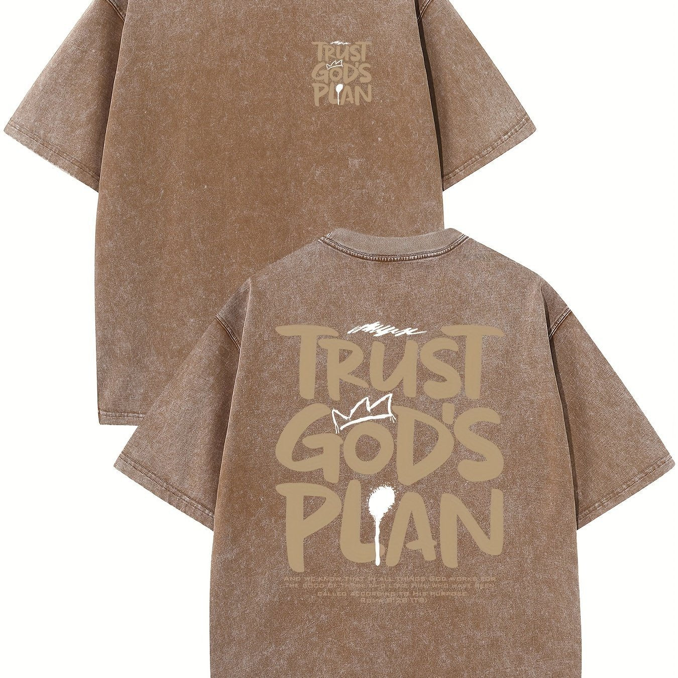 Men's High Quality Cotton Pattern T-shirt