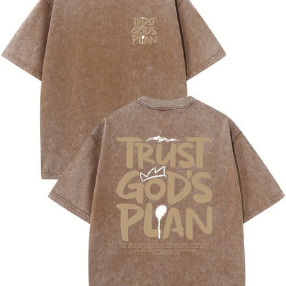 Men's High Quality Cotton Pattern T-shirt