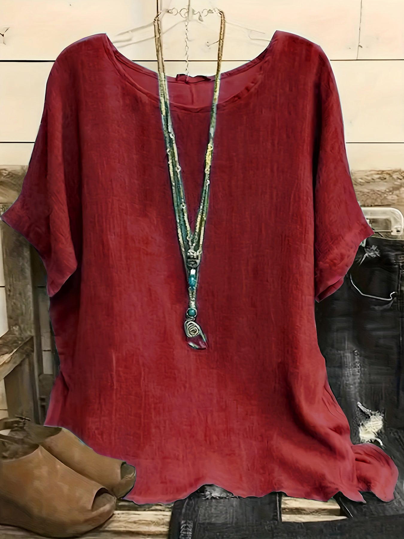 Women Fashion Blouses Loose Tops