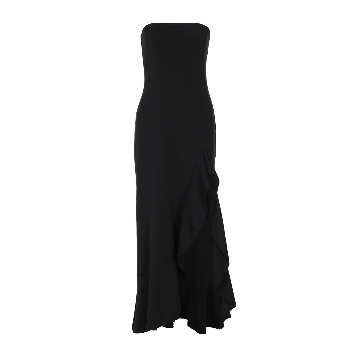 Sexy Split Maxi Tube Dress