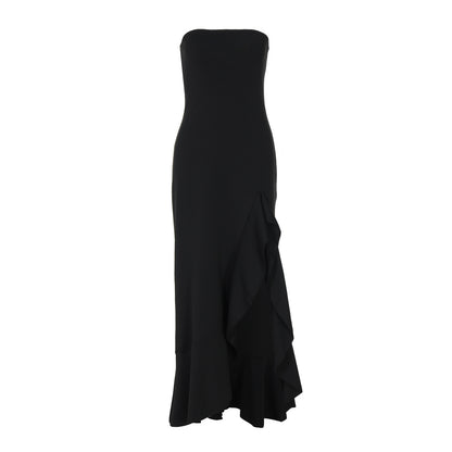 Sexy Split Maxi Tube Dress