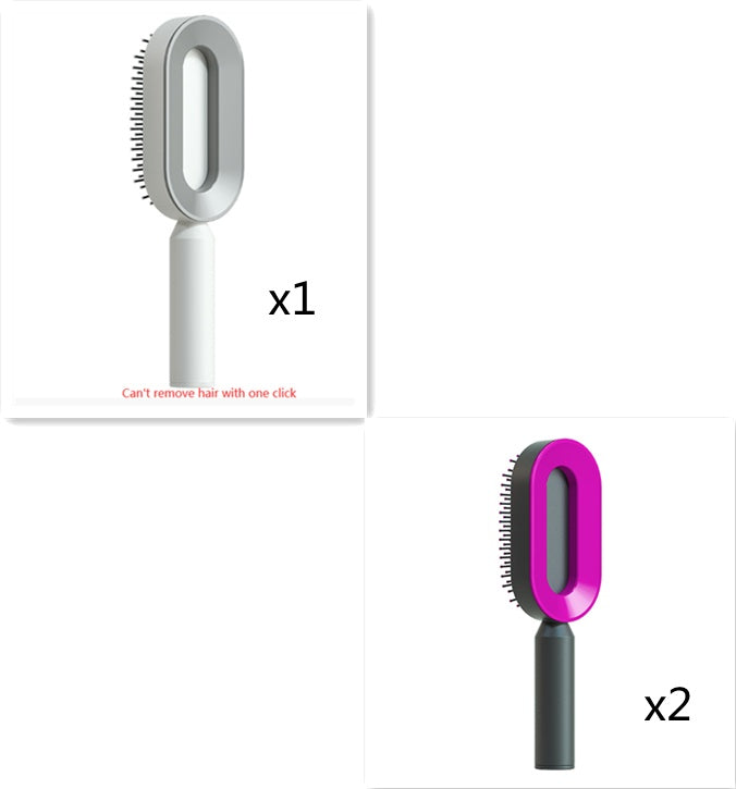 Self Cleaning Hair Brush Hair Loss Airbag Massage