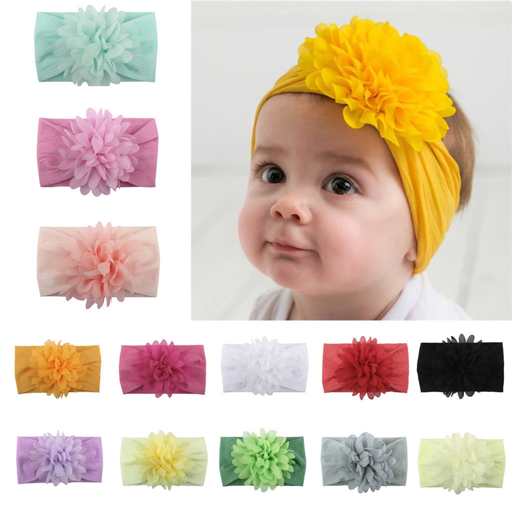 Flower Headband Baby Hair