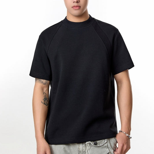 Air Layer Stitching T-Shirt