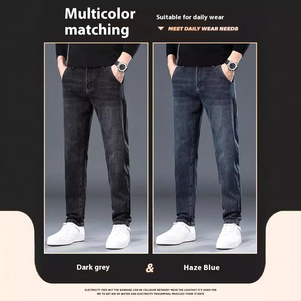 Slim Straight Loose Men's Jeans