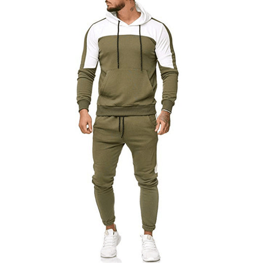 Men's sports and leisure hoodie