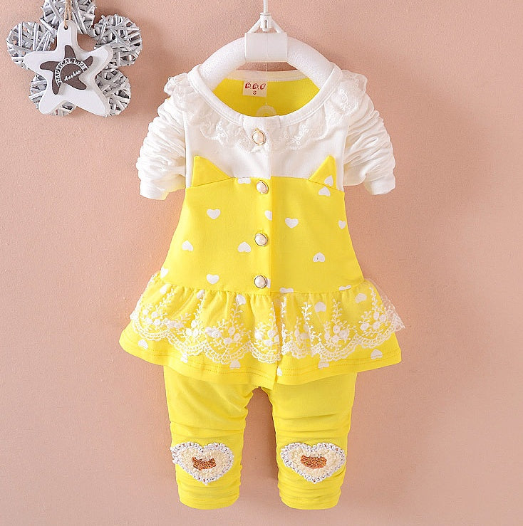 Baby Girls Clothing Sets Toddle Tracksuits