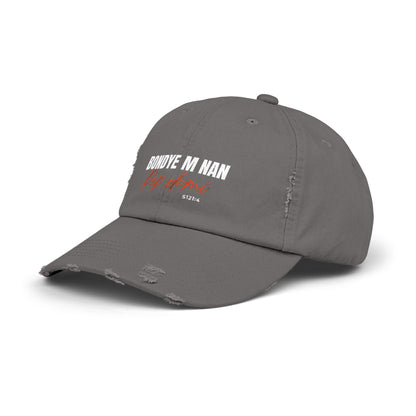 Unisex Cap Design "Bondye m nan pap Domi"