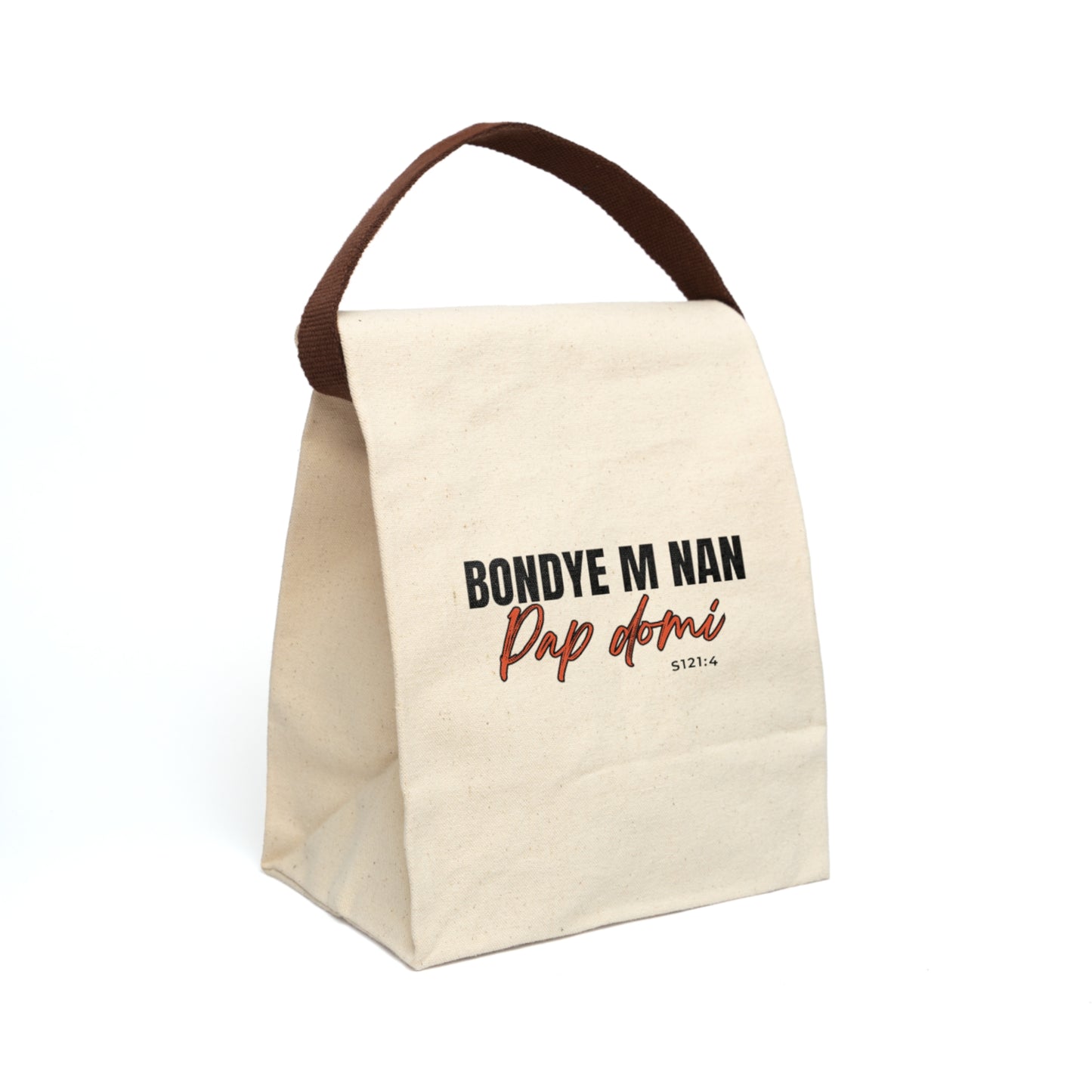 Lunch Bag "Bondye m nan pap Domi"
