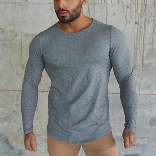 Men's Fitness Slim Long Sleeve T-shirt