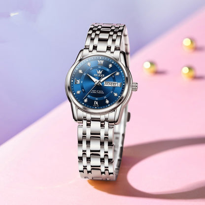 Roman Scale Fashion Quartz Watch Waterproof