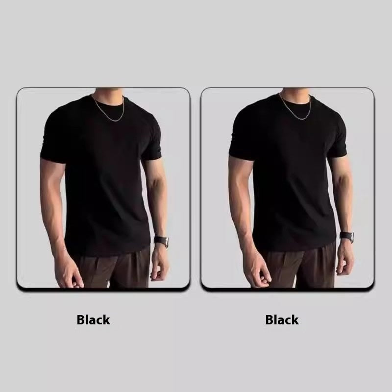 Nice Closed Short-sleeved T-shirt Men