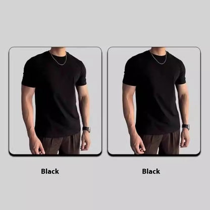 Nice Closed Short-sleeved T-shirt Men