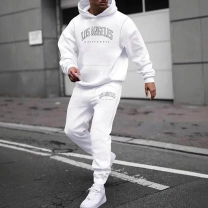 Men Sweatshirt And Sweatpants Suit Men