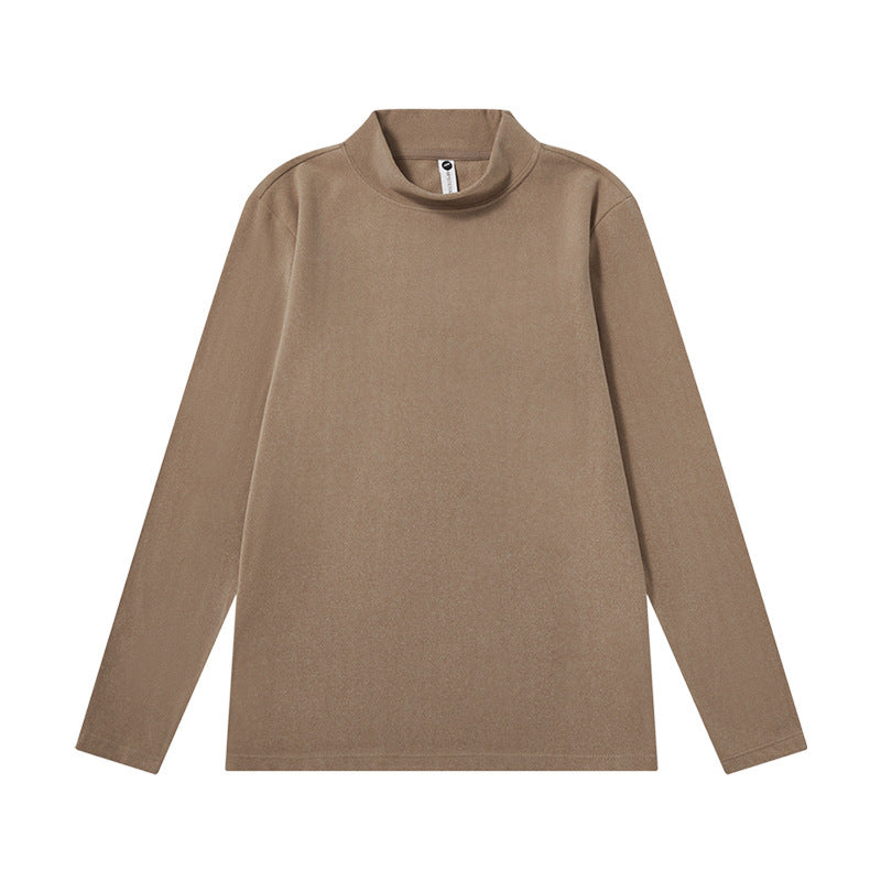 Pullover Stand Collar Boys Undershirt