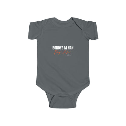Infant Bodysuit "Bondye m nan pap Domi"