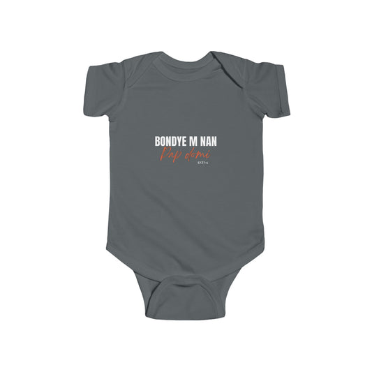 Infant Bodysuit "Bondye m nan pap Domi"