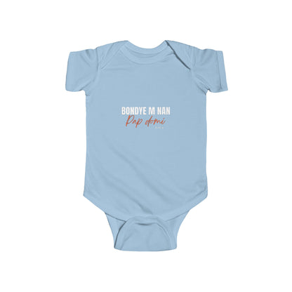 Infant Bodysuit "Bondye m nan pap Domi"