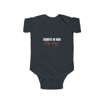 Infant Bodysuit "Bondye m nan pap Domi"