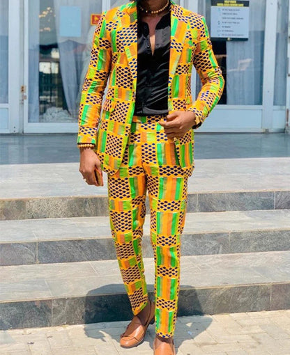 Two-piece Suit With Two Buttons Suit