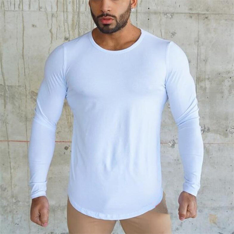 Men's Fitness Slim Long Sleeve T-shirt