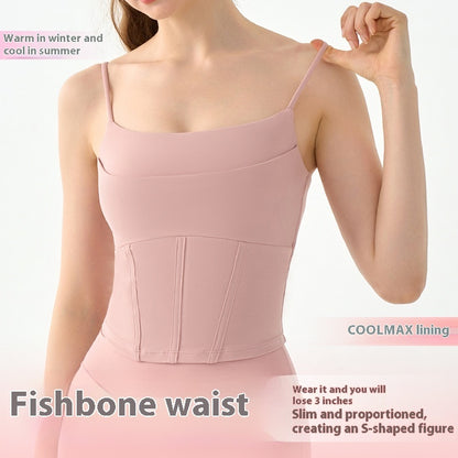 Fitness Vest Female Semi-fixed Outerwear