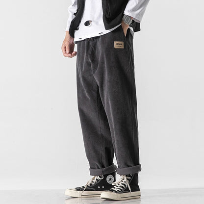 Loose Straight Sports Pants