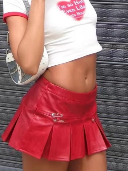 Ladie's High Waist Hot Girl Skirt