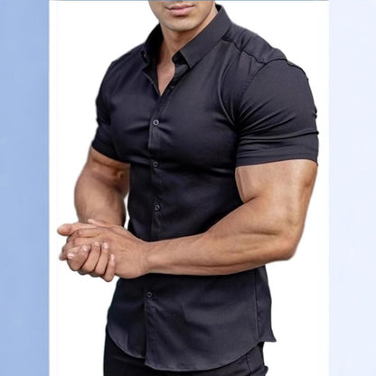 Men's Thin Short Sleeve Shirt