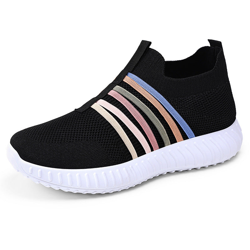 Women's Mesh Surface Plus Size Soft Bottom Pumps