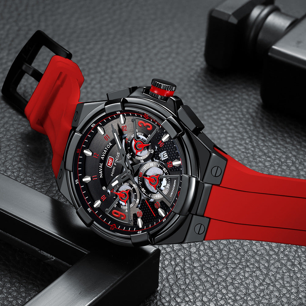 Waterproof Quartz Floating Hollow Surface Watch