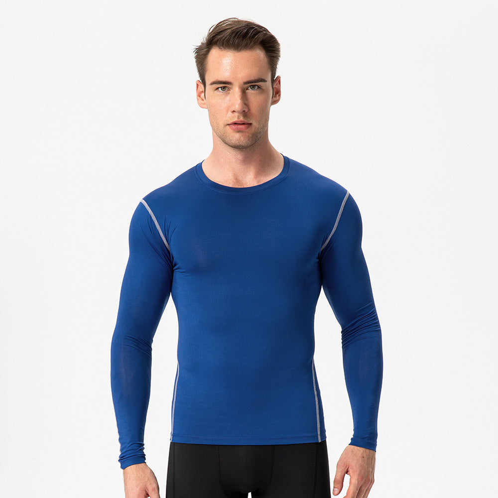 Men's Tight Training Sports Long Sleeve T-shirt
