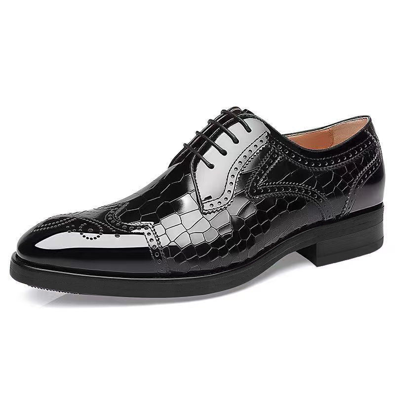 Brogue Oxford Men's Shoes Japanese Style