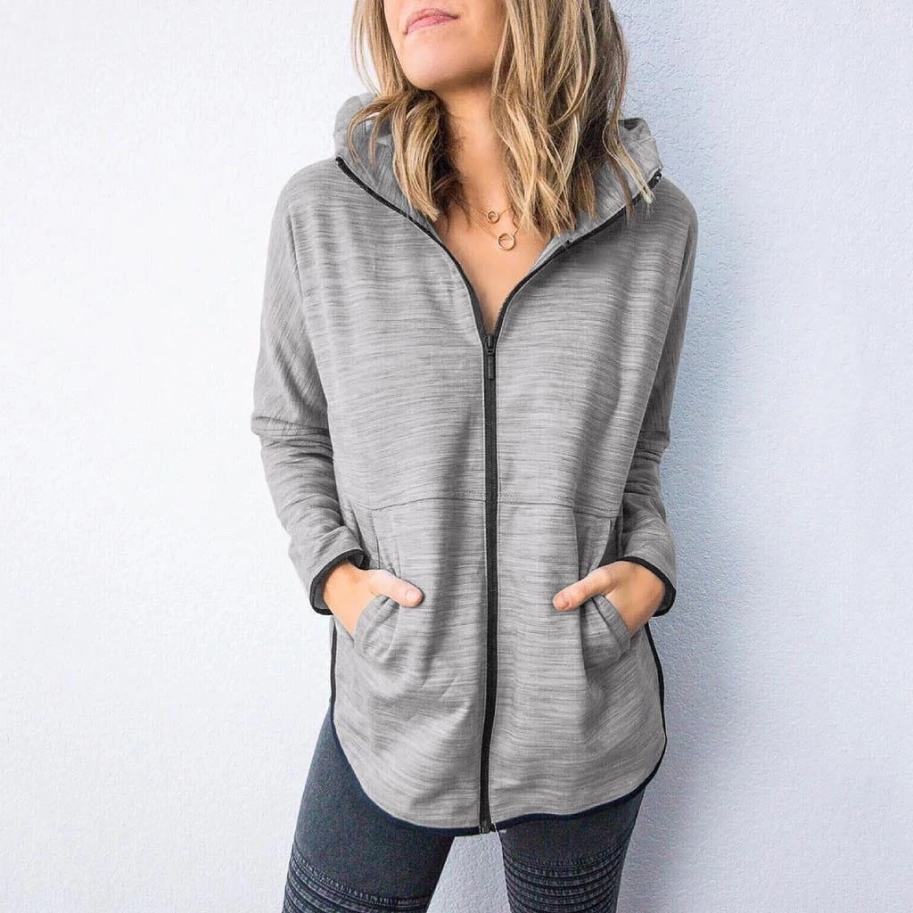 Women Sports Sweater Jacket