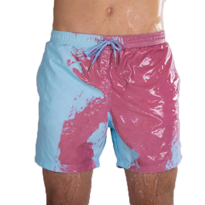 Magical Change Color Beach Shorts Summer