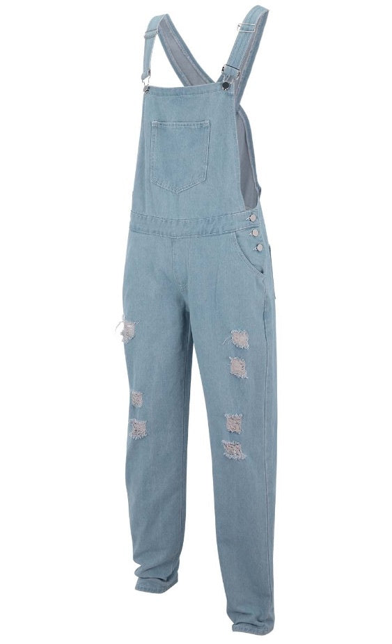 Great Fashion Men's Sling Denim Romper