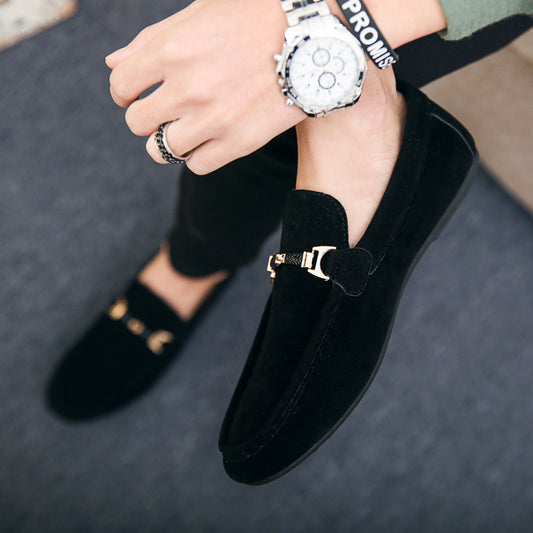 Men shoes peas shoes