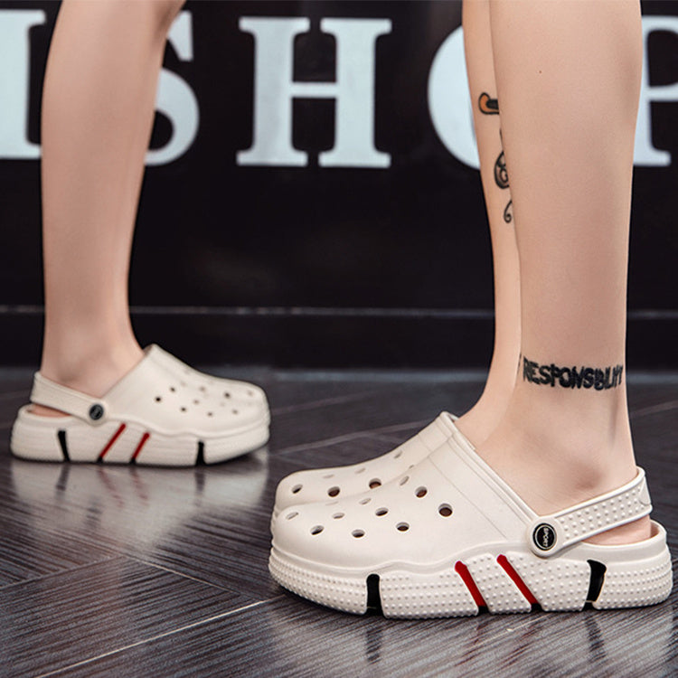 Men Sandals Hole Shoes Beach Slippers