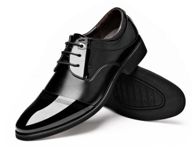Men Dress shoes fashion lace