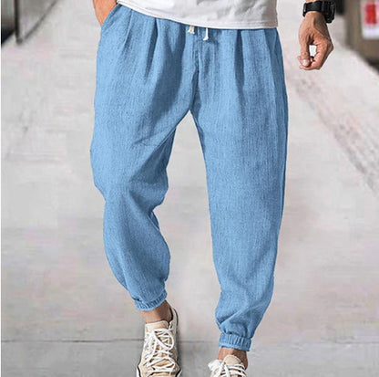 Fashion Loose Men's Ankle Banded Pants